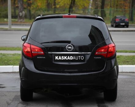 Черный Опель Мерива, объемом двигателя 1.4 л и пробегом 233 тыс. км за 5600 $, фото 4 на Automoto.ua
