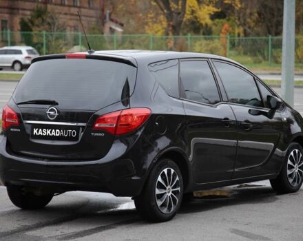 Черный Опель Мерива, объемом двигателя 1.4 л и пробегом 233 тыс. км за 5600 $, фото 5 на Automoto.ua