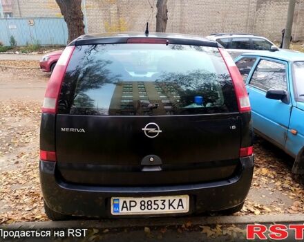 Чорний Опель Меріва, об'ємом двигуна 1.6 л та пробігом 295 тис. км за 3500 $, фото 3 на Automoto.ua