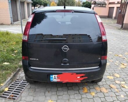Чорний Опель Меріва, об'ємом двигуна 1.6 л та пробігом 207 тис. км за 3950 $, фото 2 на Automoto.ua