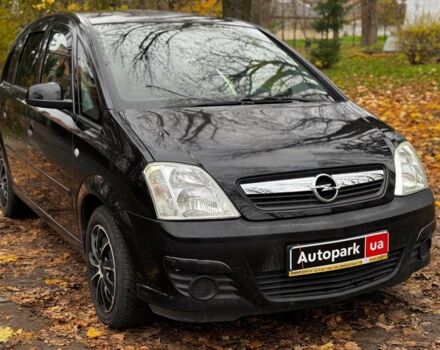 Черный Опель Мерива, объемом двигателя 1.6 л и пробегом 262 тыс. км за 4740 $, фото 3 на Automoto.ua