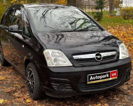 Черный Опель Мерива, объемом двигателя 1.6 л и пробегом 262 тыс. км за 4740 $, фото 3 на Automoto.ua