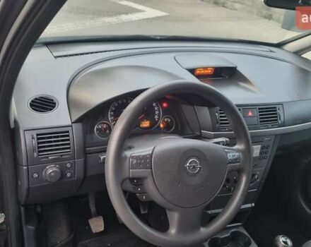 Черный Опель Мерива, объемом двигателя 1.6 л и пробегом 212 тыс. км за 4900 $, фото 14 на Automoto.ua