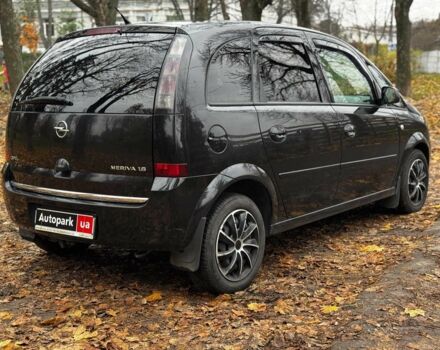 Черный Опель Мерива, объемом двигателя 1.6 л и пробегом 262 тыс. км за 4740 $, фото 8 на Automoto.ua