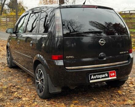 Черный Опель Мерива, объемом двигателя 1.6 л и пробегом 262 тыс. км за 4740 $, фото 11 на Automoto.ua