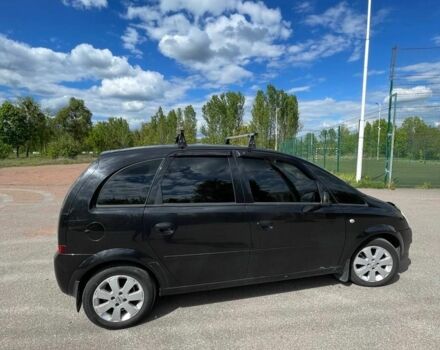 Черный Опель Мерива, объемом двигателя 1.4 л и пробегом 220 тыс. км за 5300 $, фото 3 на Automoto.ua
