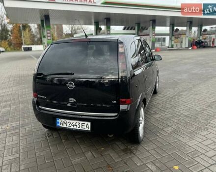 Черный Опель Мерива, объемом двигателя 1.6 л и пробегом 149 тыс. км за 4500 $, фото 5 на Automoto.ua