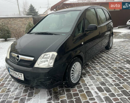 Чорний Опель Меріва, об'ємом двигуна 1.6 л та пробігом 247 тис. км за 3290 $, фото 4 на Automoto.ua