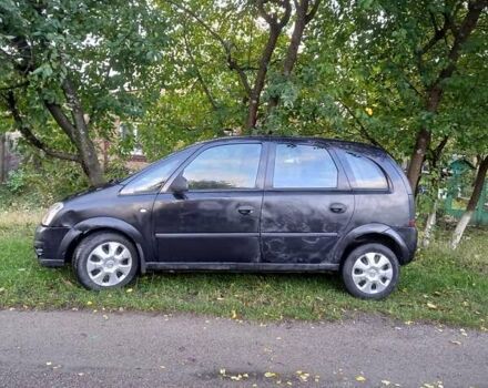 Черный Опель Мерива, объемом двигателя 1.6 л и пробегом 145 тыс. км за 2350 $, фото 17 на Automoto.ua