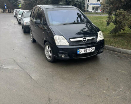 Черный Опель Мерива, объемом двигателя 1.6 л и пробегом 158 тыс. км за 4500 $, фото 12 на Automoto.ua