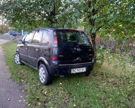 Черный Опель Мерива, объемом двигателя 1.6 л и пробегом 145 тыс. км за 2350 $, фото 16 на Automoto.ua