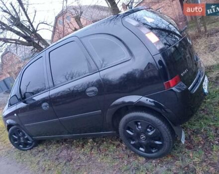 Черный Опель Мерива, объемом двигателя 1.6 л и пробегом 145 тыс. км за 3850 $, фото 9 на Automoto.ua