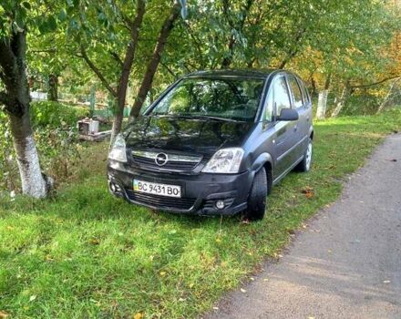 Черный Опель Мерива, объемом двигателя 1.6 л и пробегом 145 тыс. км за 2350 $, фото 8 на Automoto.ua