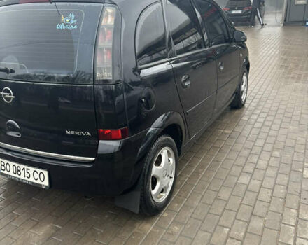 Черный Опель Мерива, объемом двигателя 1.6 л и пробегом 158 тыс. км за 4500 $, фото 3 на Automoto.ua