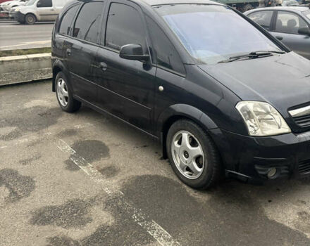 Черный Опель Мерива, объемом двигателя 1.6 л и пробегом 158 тыс. км за 4500 $, фото 9 на Automoto.ua