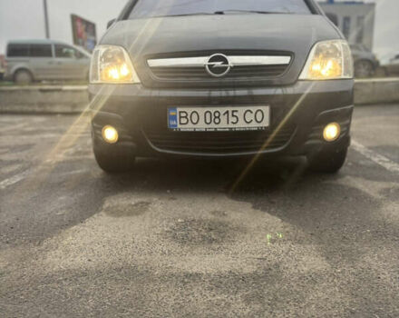 Черный Опель Мерива, объемом двигателя 1.6 л и пробегом 158 тыс. км за 4500 $, фото 8 на Automoto.ua