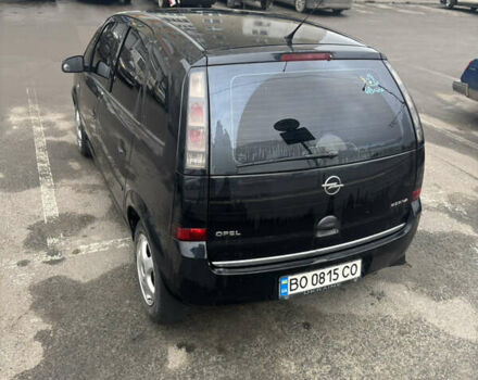 Черный Опель Мерива, объемом двигателя 1.6 л и пробегом 158 тыс. км за 4500 $, фото 7 на Automoto.ua