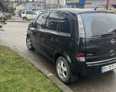 Черный Опель Мерива, объемом двигателя 1.6 л и пробегом 158 тыс. км за 4500 $, фото 14 на Automoto.ua