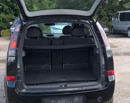 Черный Опель Мерива, объемом двигателя 1.6 л и пробегом 215 тыс. км за 1899 $, фото 9 на Automoto.ua