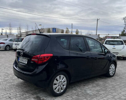 Черный Опель Мерива, объемом двигателя 1.69 л и пробегом 235 тыс. км за 7700 $, фото 7 на Automoto.ua