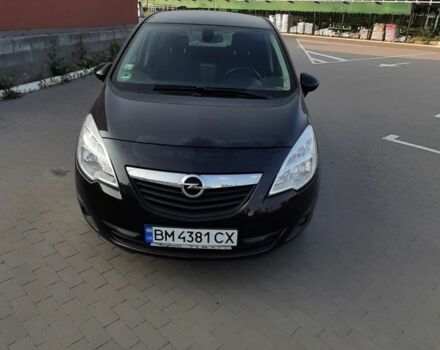 Черный Опель Мерива, объемом двигателя 1.4 л и пробегом 150 тыс. км за 7800 $, фото 3 на Automoto.ua