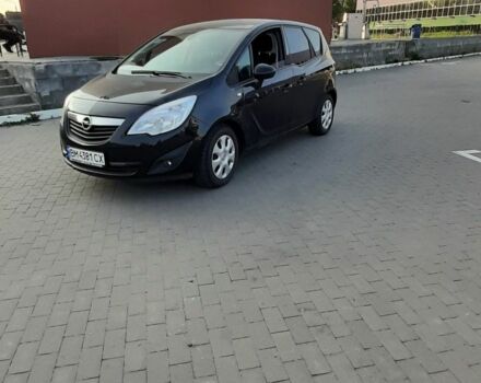 Черный Опель Мерива, объемом двигателя 1.4 л и пробегом 150 тыс. км за 7800 $, фото 1 на Automoto.ua