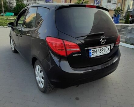 Черный Опель Мерива, объемом двигателя 1.4 л и пробегом 150 тыс. км за 7800 $, фото 2 на Automoto.ua