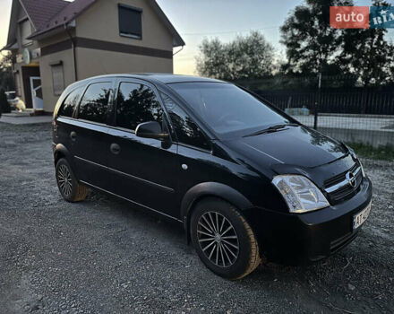 Чорний Опель Меріва, об'ємом двигуна 1.69 л та пробігом 282 тис. км за 3750 $, фото 1 на Automoto.ua