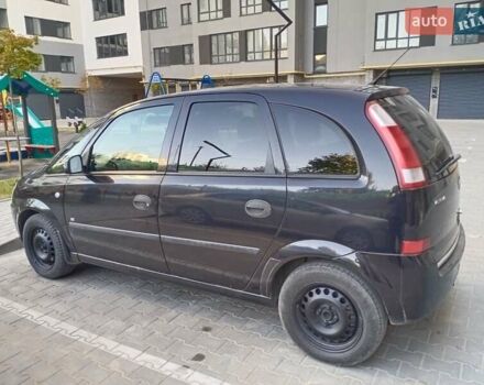 Черный Опель Мерива, объемом двигателя 1.6 л и пробегом 181 тыс. км за 3500 $, фото 3 на Automoto.ua