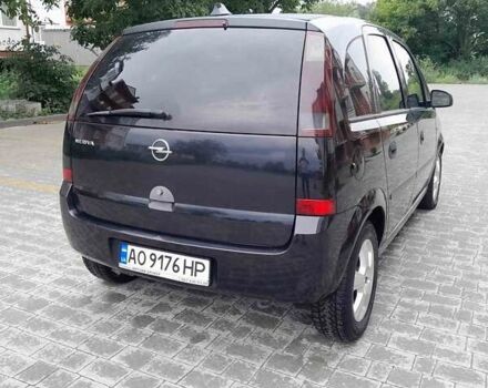 Чорний Опель Меріва, об'ємом двигуна 1.25 л та пробігом 151 тис. км за 3800 $, фото 1 на Automoto.ua