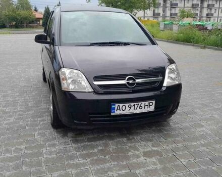 Чорний Опель Меріва, об'ємом двигуна 1.25 л та пробігом 151 тис. км за 3800 $, фото 5 на Automoto.ua
