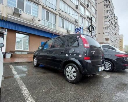 Черный Опель Мерива, объемом двигателя 1.6 л и пробегом 200 тыс. км за 4900 $, фото 10 на Automoto.ua