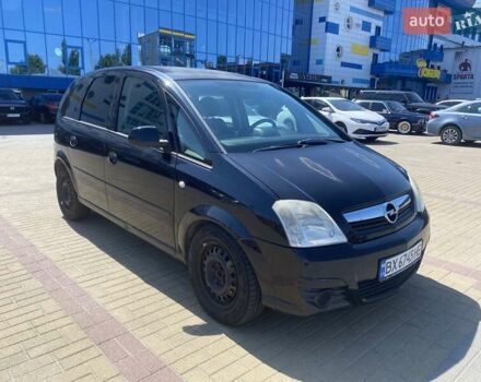 Черный Опель Мерива, объемом двигателя 1.7 л и пробегом 171 тыс. км за 4500 $, фото 1 на Automoto.ua