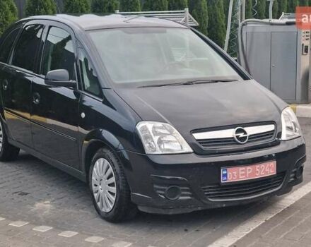 Черный Опель Мерива, объемом двигателя 1.6 л и пробегом 212 тыс. км за 4900 $, фото 10 на Automoto.ua