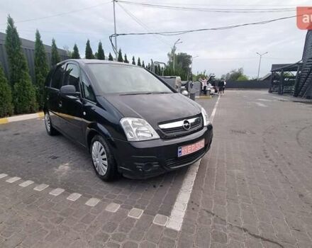 Черный Опель Мерива, объемом двигателя 1.6 л и пробегом 212 тыс. км за 4900 $, фото 9 на Automoto.ua