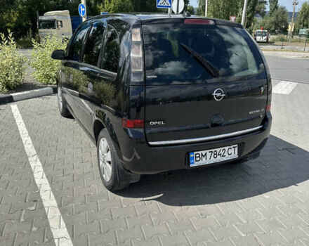 Черный Опель Мерива, объемом двигателя 1.6 л и пробегом 170 тыс. км за 3700 $, фото 8 на Automoto.ua