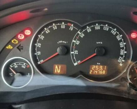 Черный Опель Мерива, объемом двигателя 1.6 л и пробегом 217 тыс. км за 4950 $, фото 20 на Automoto.ua