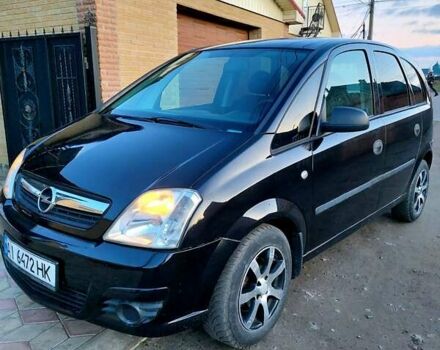 Черный Опель Мерива, объемом двигателя 1.6 л и пробегом 280 тыс. км за 4300 $, фото 9 на Automoto.ua