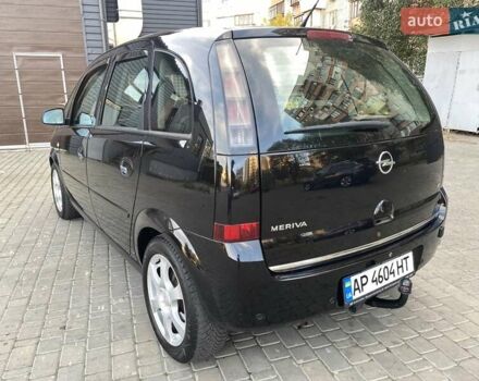 Черный Опель Мерива, объемом двигателя 1.8 л и пробегом 260 тыс. км за 5800 $, фото 7 на Automoto.ua