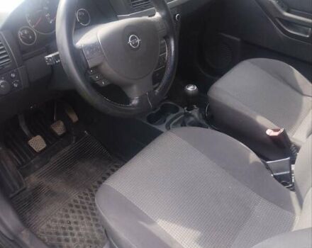Черный Опель Мерива, объемом двигателя 1.3 л и пробегом 213 тыс. км за 5000 $, фото 8 на Automoto.ua