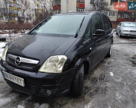Черный Опель Мерива, объемом двигателя 1.4 л и пробегом 205 тыс. км за 5500 $, фото 11 на Automoto.ua