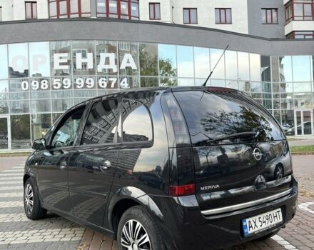 Черный Опель Мерива, объемом двигателя 1.6 л и пробегом 250 тыс. км за 4199 $, фото 8 на Automoto.ua