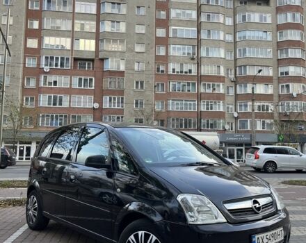 Черный Опель Мерива, объемом двигателя 1.6 л и пробегом 250 тыс. км за 4199 $, фото 3 на Automoto.ua
