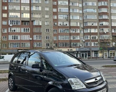 Черный Опель Мерива, объемом двигателя 1.6 л и пробегом 250 тыс. км за 4199 $, фото 2 на Automoto.ua