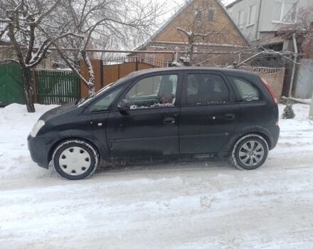Чорний Опель Меріва, об'ємом двигуна 1.6 л та пробігом 303 тис. км за 3200 $, фото 1 на Automoto.ua