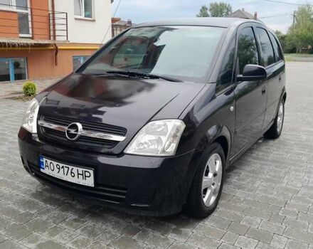 Чорний Опель Меріва, об'ємом двигуна 1.25 л та пробігом 151 тис. км за 3800 $, фото 1 на Automoto.ua