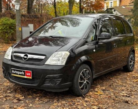 Черный Опель Мерива, объемом двигателя 1.6 л и пробегом 262 тыс. км за 4740 $, фото 1 на Automoto.ua