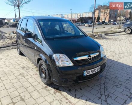 Черный Опель Мерива, объемом двигателя 1.7 л и пробегом 270 тыс. км за 4500 $, фото 1 на Automoto.ua