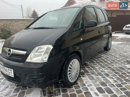 Чорний Опель Меріва, об'ємом двигуна 1.6 л та пробігом 247 тис. км за 3290 $, фото 1 на Automoto.ua