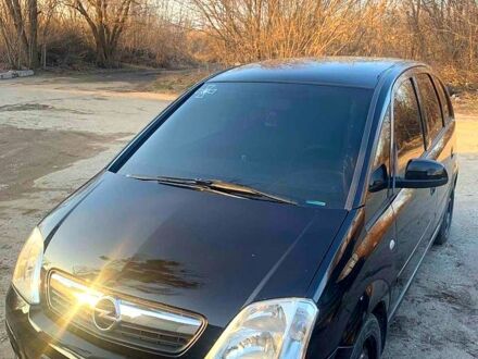 Черный Опель Мерива, объемом двигателя 1.6 л и пробегом 19600 тыс. км за 5100 $, фото 1 на Automoto.ua